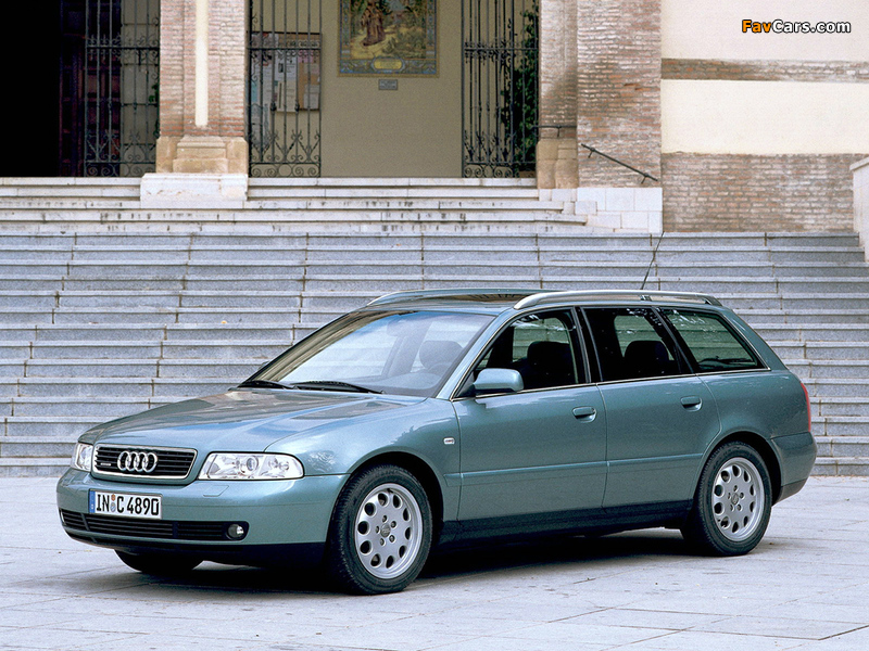 Audi A4 2.8 quattro Avant B5,8D (1997–2001) wallpapers (800 x 600)