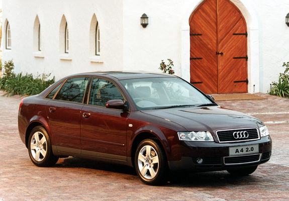 Audi A4 2.0 Sedan ZA-spec B6,8E (2000–2004) wallpapers