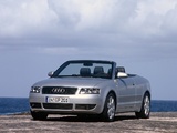 Audi A4 2.4 Cabrio B6,8H (2001–2005) wallpapers