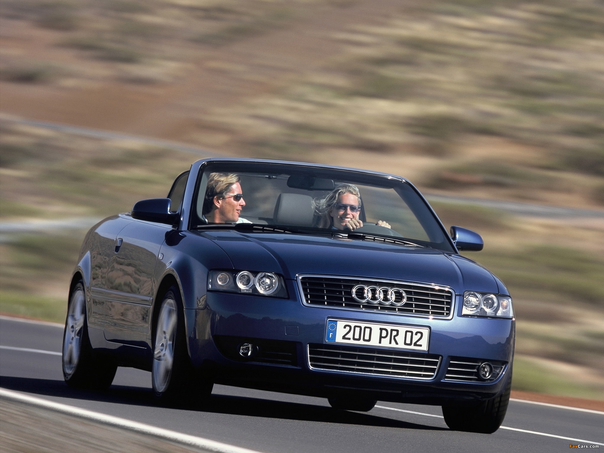 Audi A4 3.0 Cabrio B6,8H (2001–2005) wallpapers (2048 x 1536)