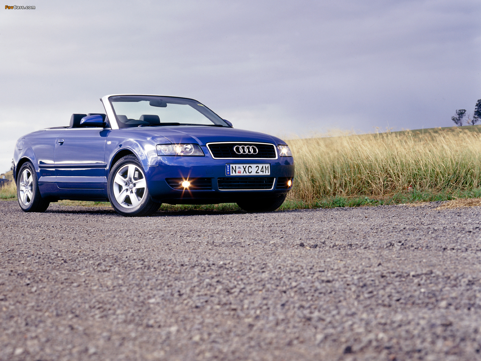 Audi A4 1.8T Cabrio AU-spec (B6,8H) 2003–06 wallpapers (1600 x 1200)