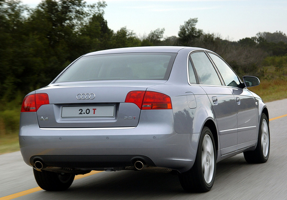 Audi A4 2.0T Sedan ZA-spec B7,8E (2004–2007) wallpapers