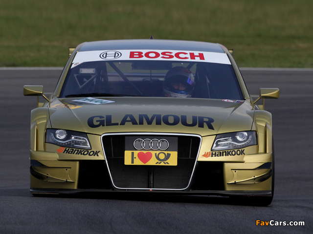 Audi A4 DTM B8,8K (2008–2011) wallpapers (640 x 480)