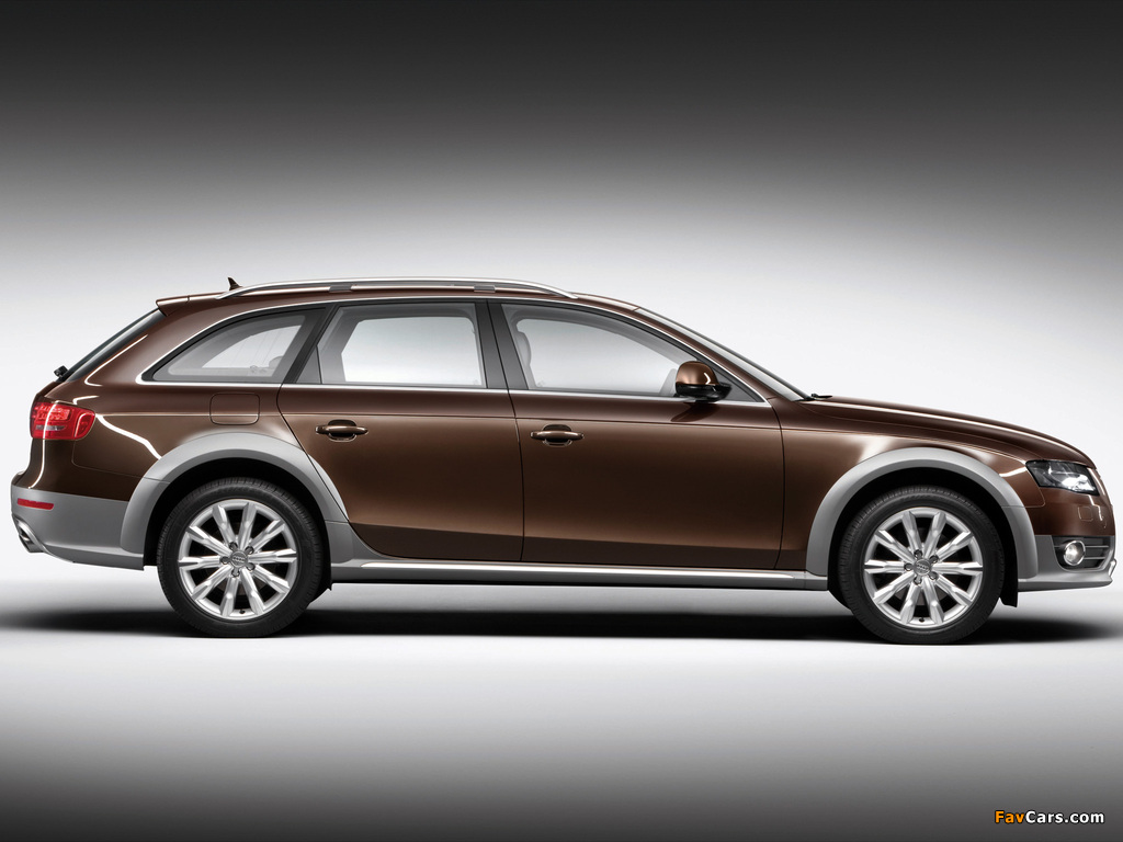 Audi A4 Allroad 3.0 TDI quattro B8,8K (2009–2011) wallpapers (1024 x 768)