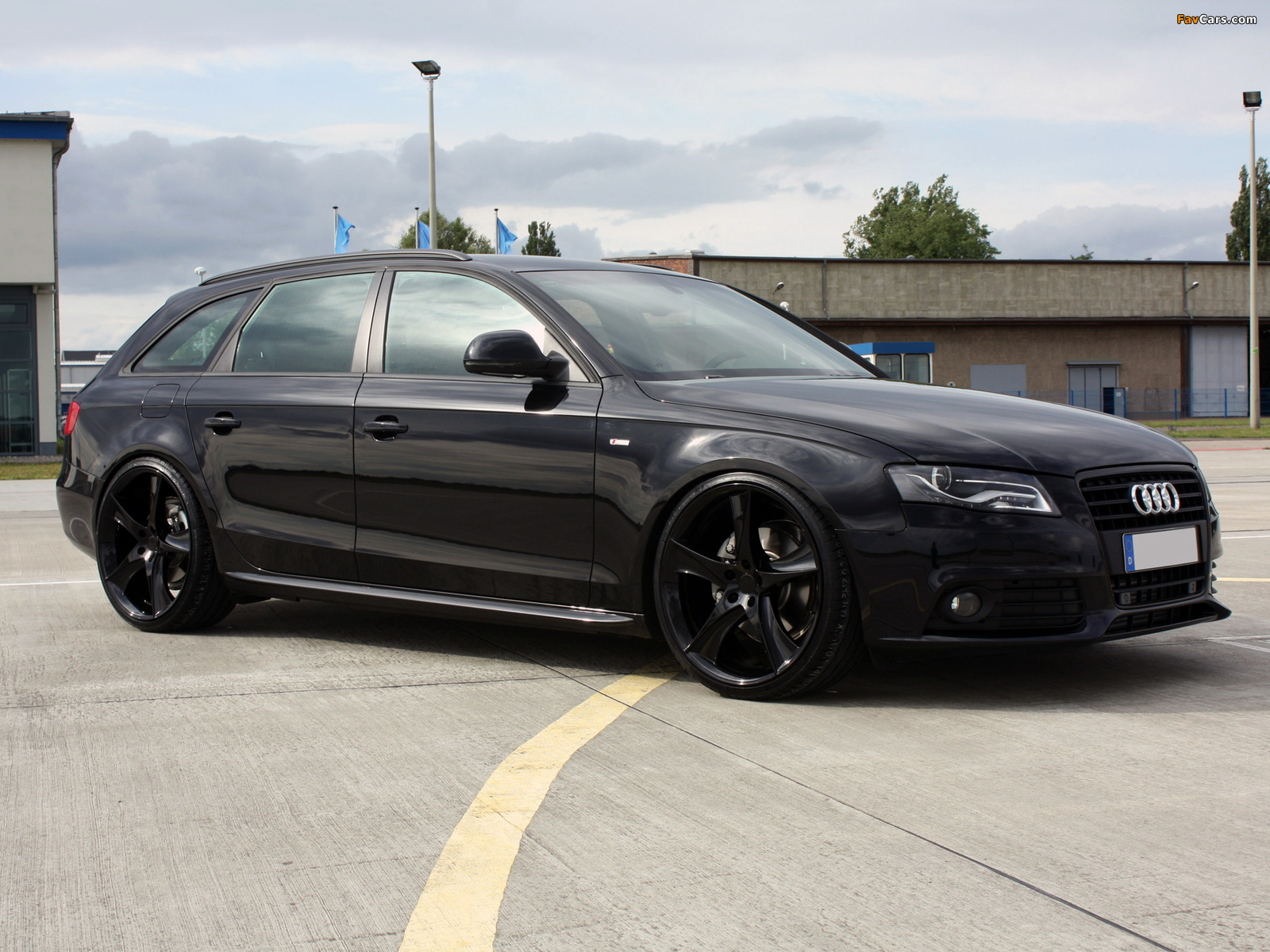 Avus Performance Audi A4 2.7 TDI S-Line Avant Black Arrow (B8,8K) 2009 wallpapers (1600 x 1200)