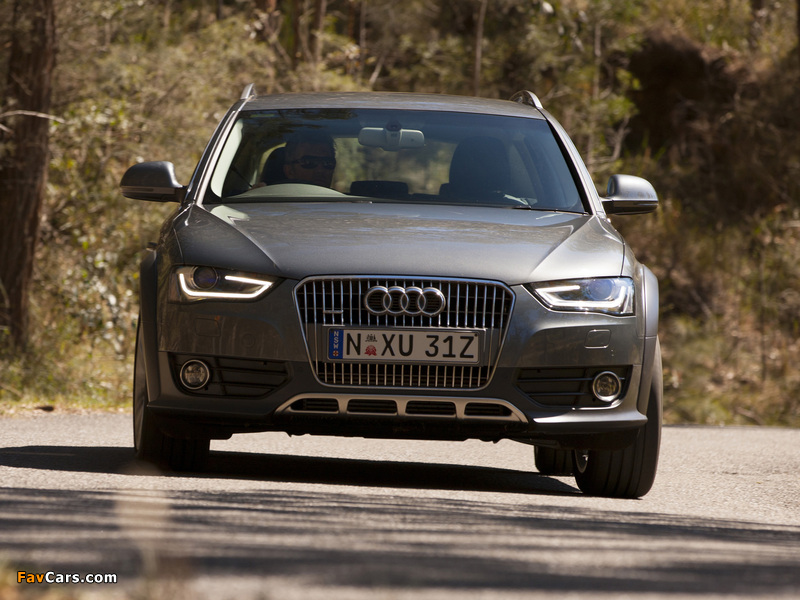 Audi A4 Allroad 2.0 TDI quattro AU-spec (B8,8K) 2012 wallpapers (800 x 600)