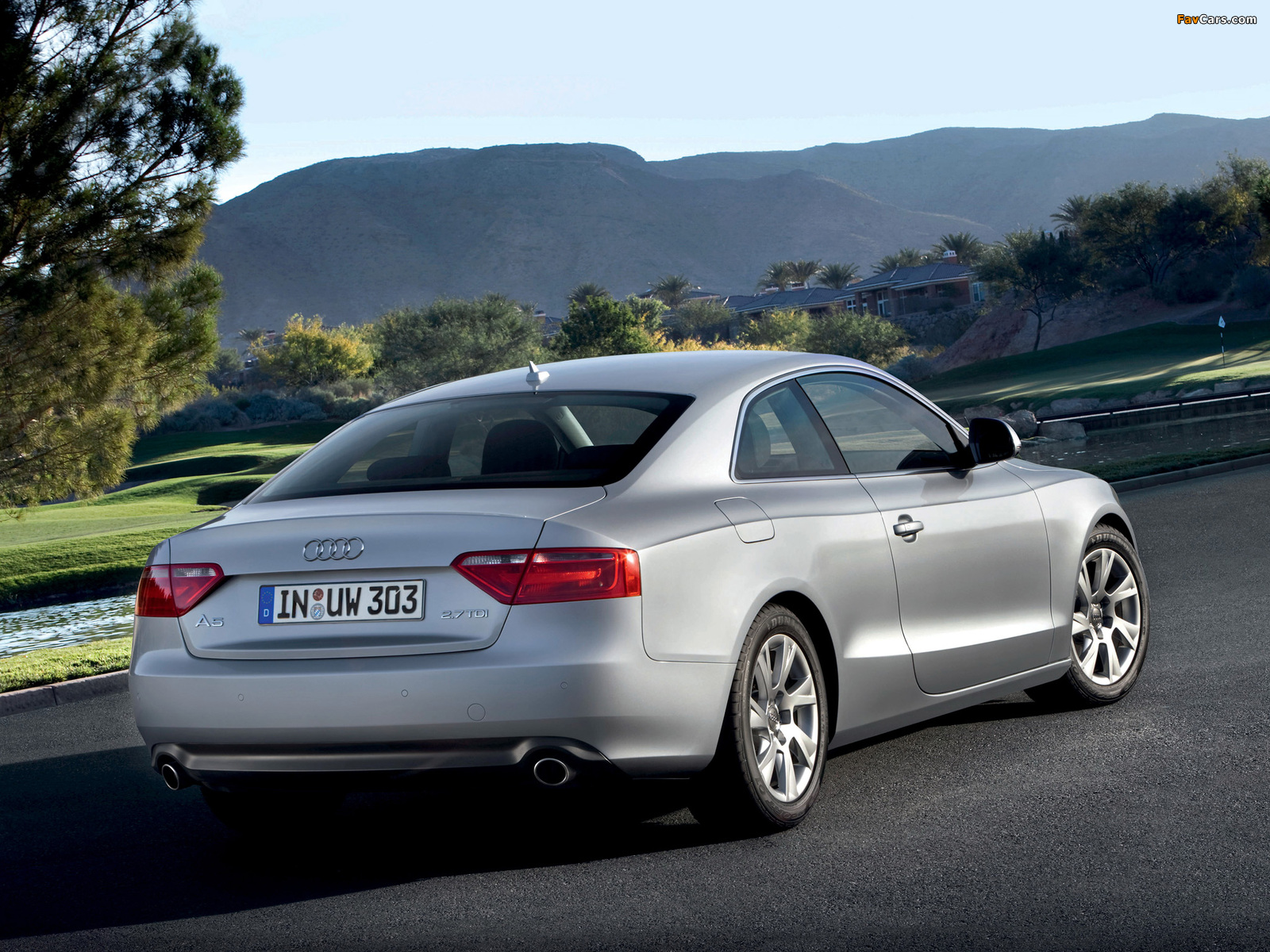 Audi A5 2.7 TDI Coupe 2007–11 images (1600 x 1200)