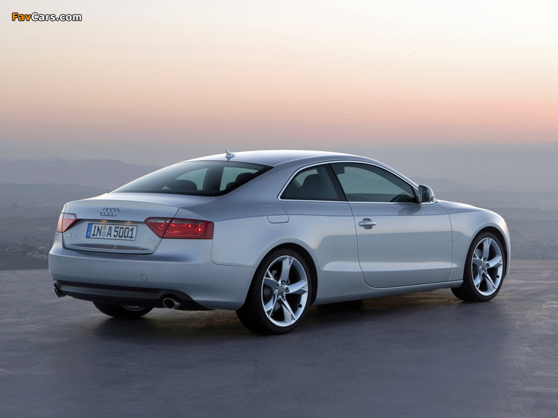 Audi A5 3.2 Coupe 2007–11 images (800 x 600)