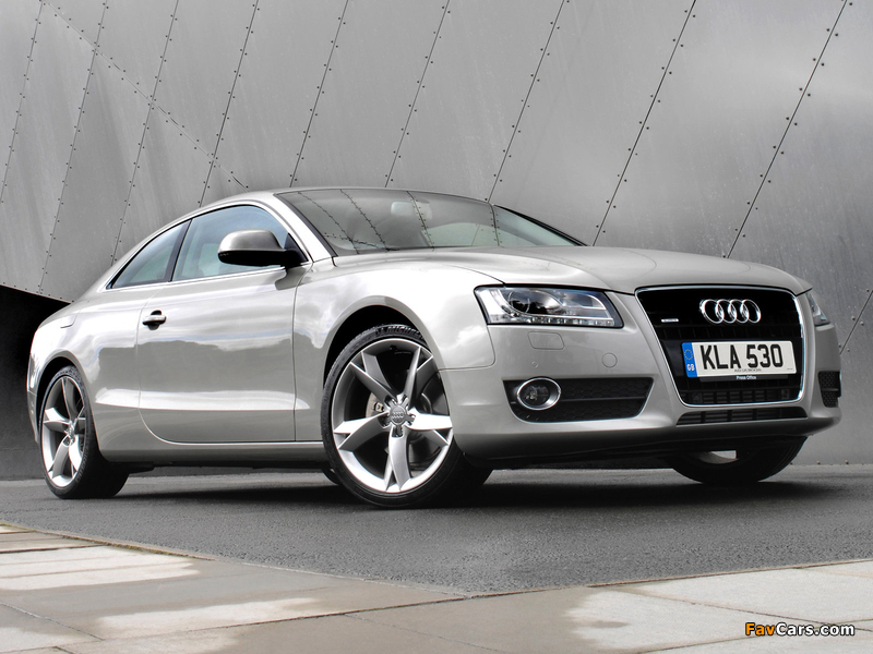 Audi A5 3.0 TDI quattro Coupe UK-spec 2007–11 images (800 x 600)