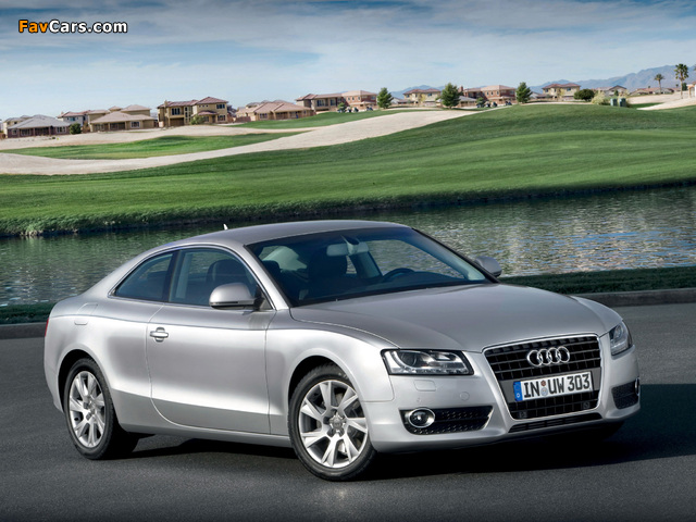 Audi A5 2.7 TDI Coupe 2007–11 photos (640 x 480)