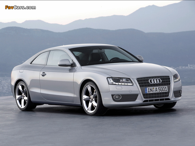 Audi A5 3.2 Coupe 2007–11 photos (640 x 480)