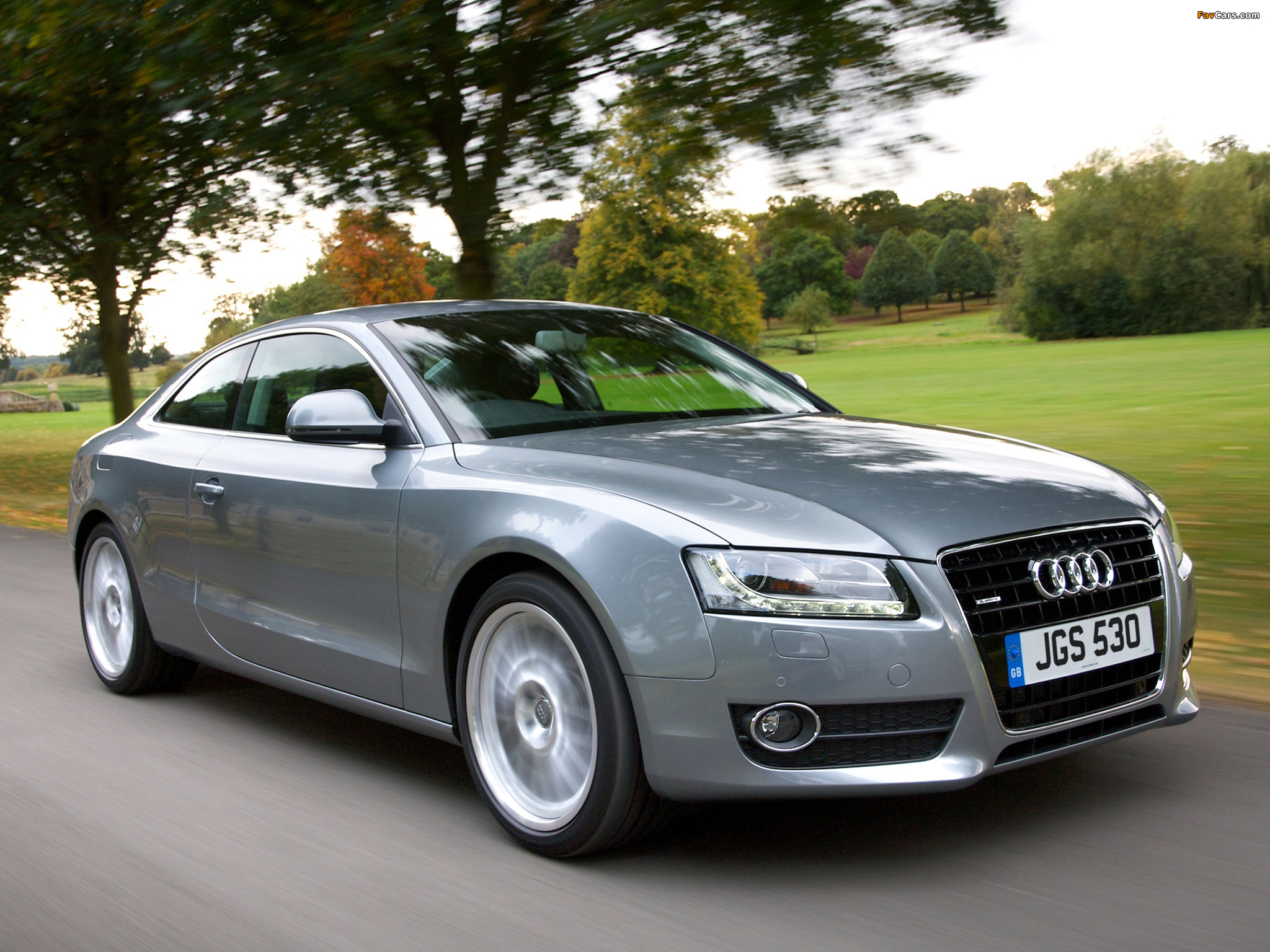 Audi A5 3.2 Coupe UK-spec 2007–11 pictures (2048 x 1536)