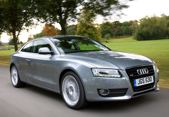 Audi A5 3.2 Coupe UK-spec 2007–11 pictures