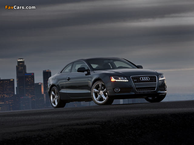 Audi A5 2.0T Coupe US-spec 2007–11 pictures (640 x 480)