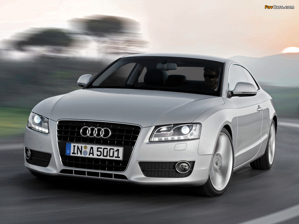 Audi A5 3.2 Coupe 2007–11 pictures (1024 x 768)