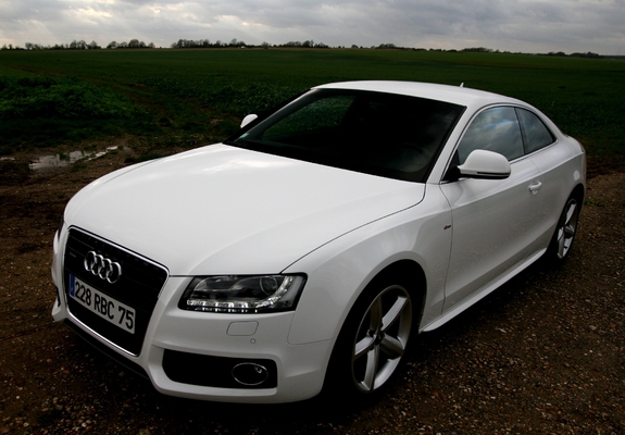 Audi A5 3.0 TDI quattro Coupe 2007–11 pictures