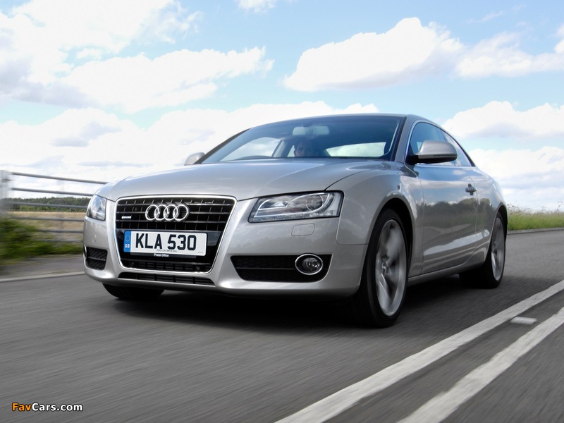 Audi A5 3.0 TDI quattro Coupe UK-spec 2007–11 pictures (800 x 600)