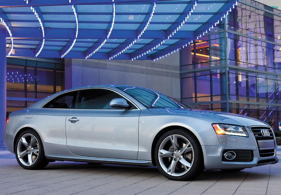 Audi A5 3.2 S-Line Coupe US-spec 2008–11 wallpapers