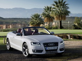 Audi A5 3.0 TDI Cabriolet 2009–11 images