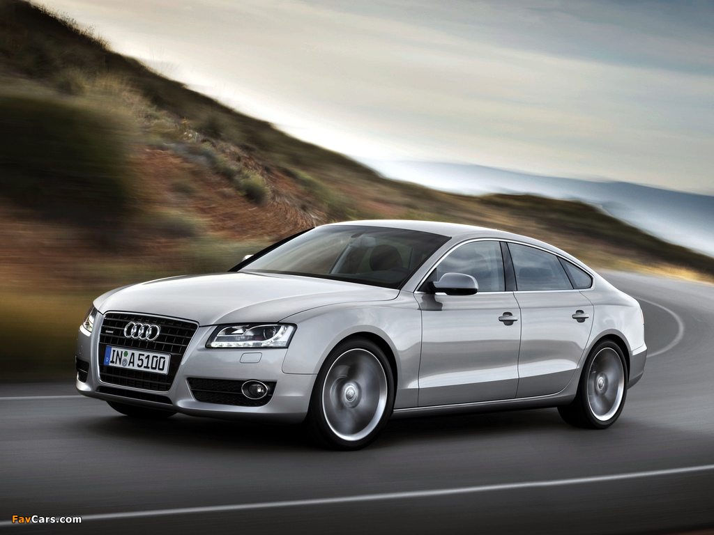 Audi A5 Sportback 3.0 TDI quattro 2009–11 images (1024 x 768)