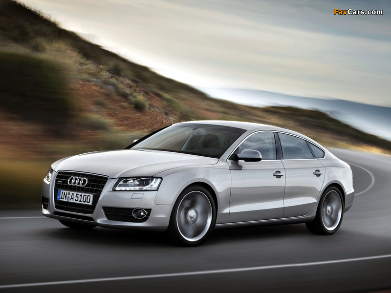 Audi A5 Sportback 3.0 TDI quattro 2009–11 images (800 x 600)