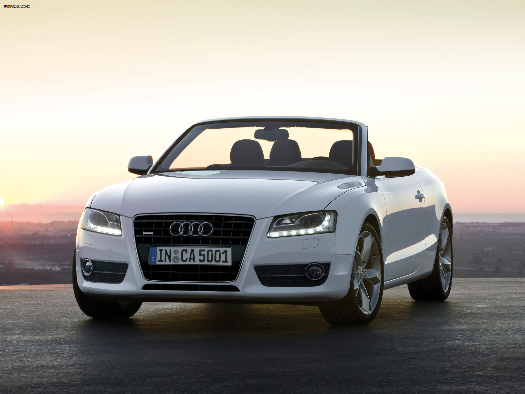 Audi A5 3.0 TDI Cabriolet 2009–11 pictures (2048 x 1536)