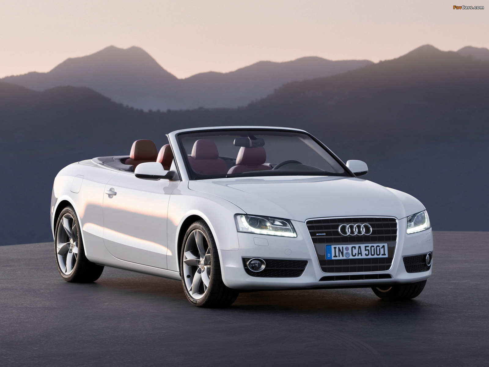 Audi A5 3.0 TDI Cabriolet 2009–11 pictures (1600 x 1200)