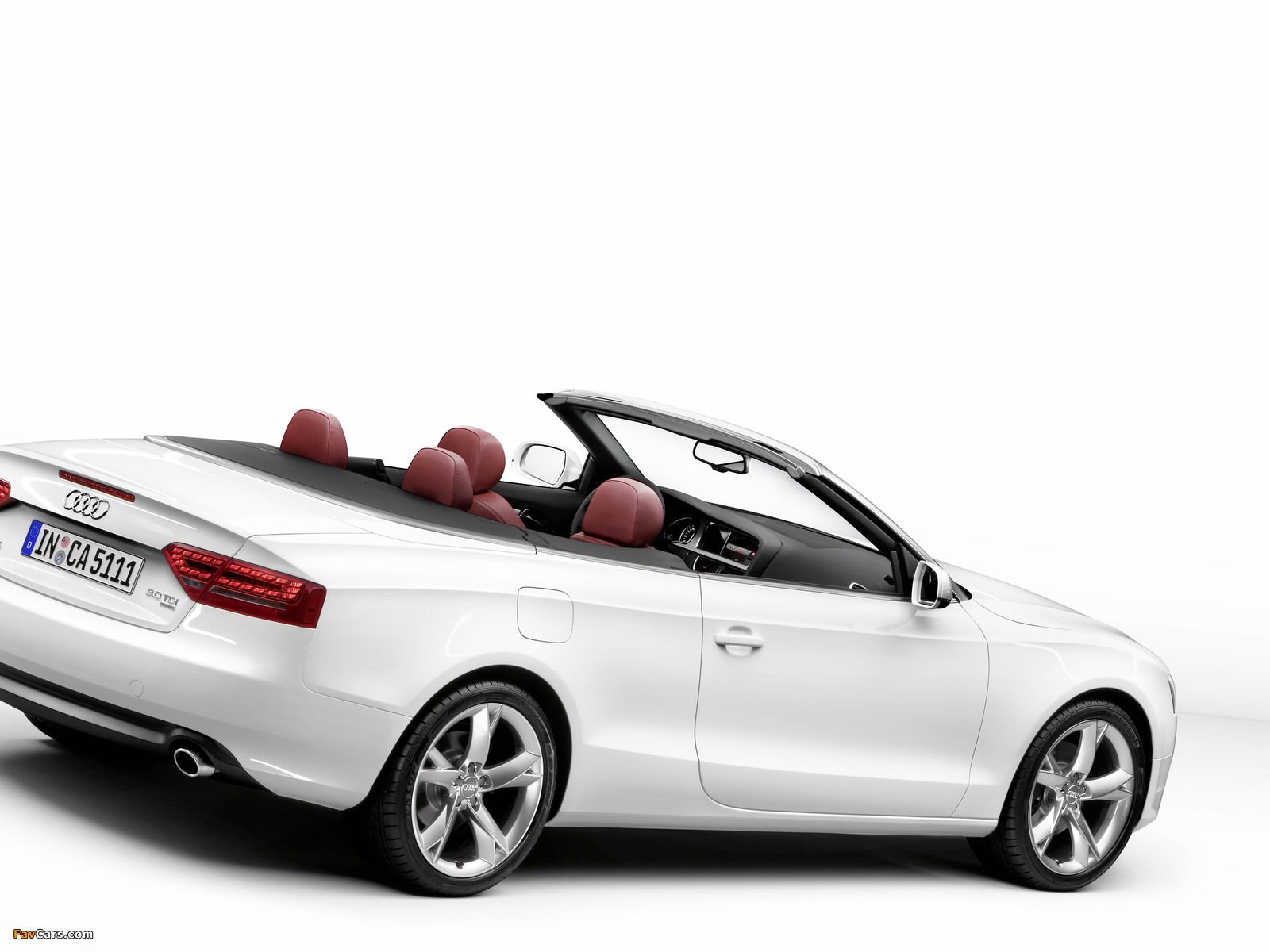 Audi A5 3.0 TDI Cabriolet 2009–11 pictures (1600 x 1200)