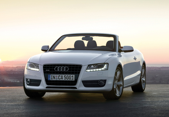 Audi A5 3.0 TDI Cabriolet 2009–11 pictures