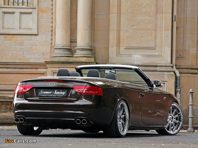 Senner Tuning Audi A5 Cabrio 2009–12 pictures (640 x 480)