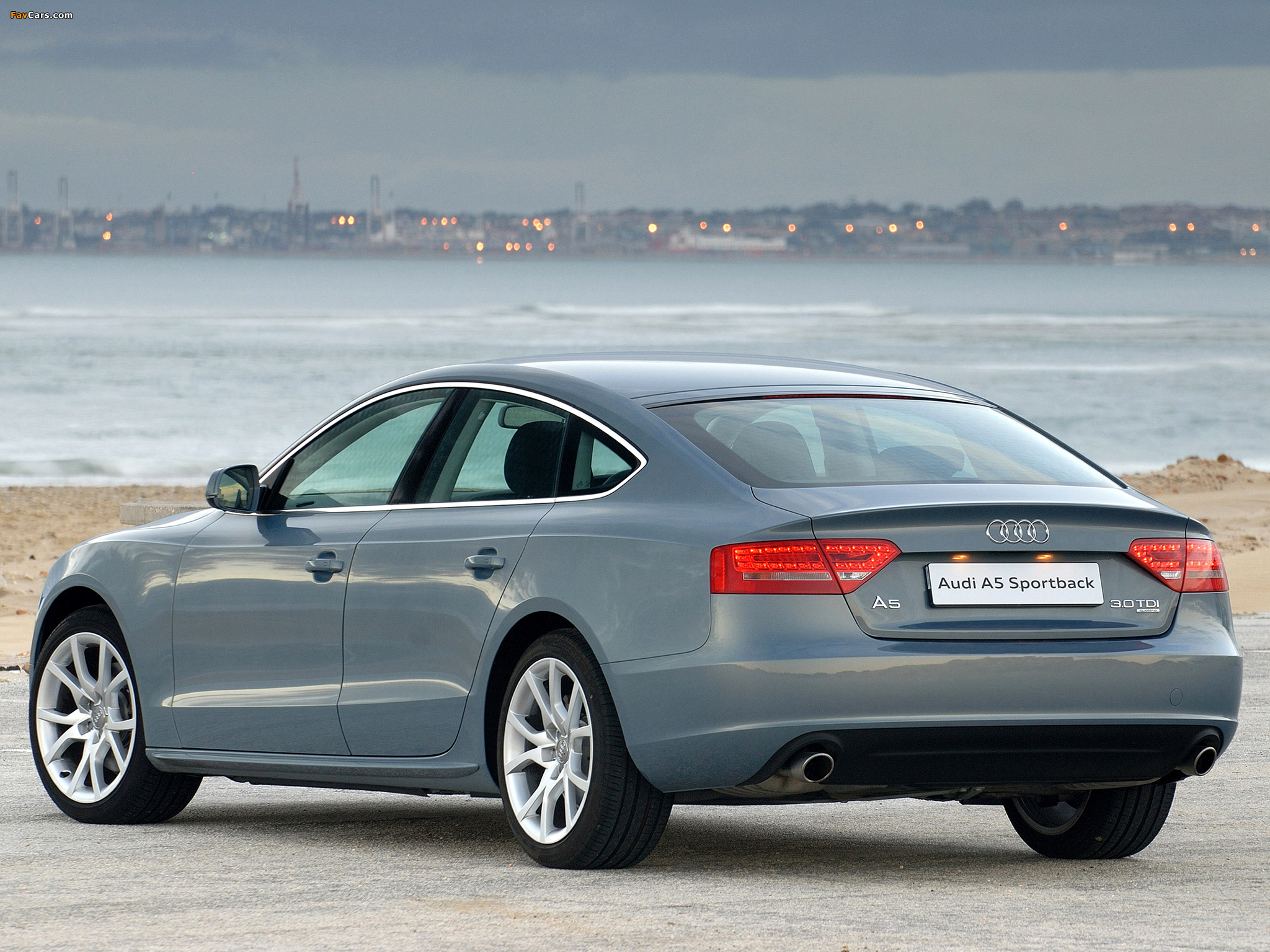 Audi A5 Sportback 3.0 TDI quattro ZA-spec 2009–11 wallpapers (2048 x 1536)