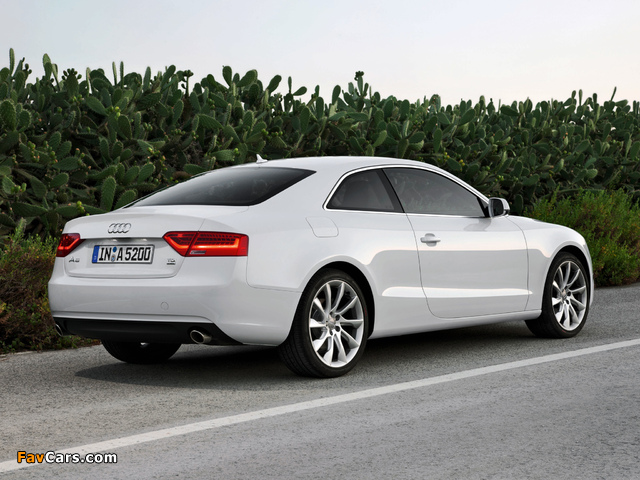 Audi A5 3.0 TDI quattro Coupe 2011 images (640 x 480)