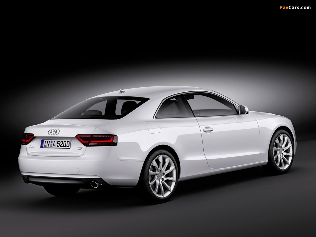 Audi A5 3.0 TDI quattro Coupe 2011 photos (1024 x 768)