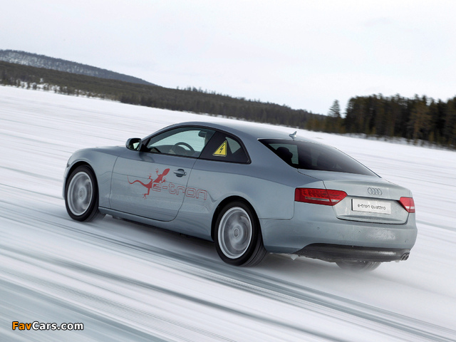 Audi A5 e-Tron quattro Coupe Prototype 2011 photos (640 x 480)