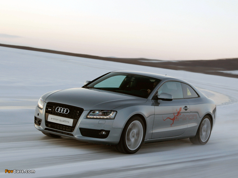 Audi A5 e-Tron quattro Coupe Prototype 2011 photos (800 x 600)