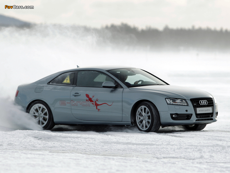 Audi A5 e-Tron quattro Coupe Prototype 2011 photos (800 x 600)