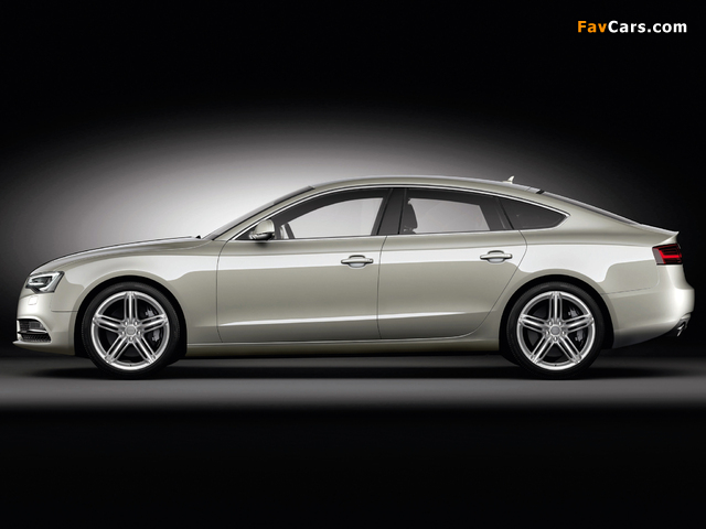 Audi A5 Sportback 3.0 TDI quattro 2011 photos (640 x 480)