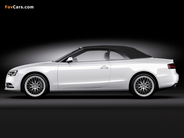 Audi A5 3.0 TDI quattro Cabriolet 2011 wallpapers (640 x 480)