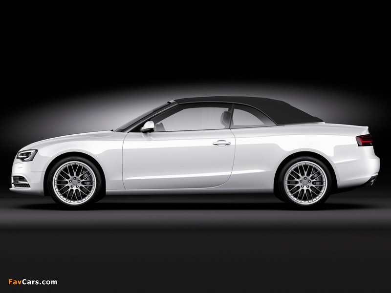 Audi A5 3.0 TDI quattro Cabriolet 2011 wallpapers (800 x 600)