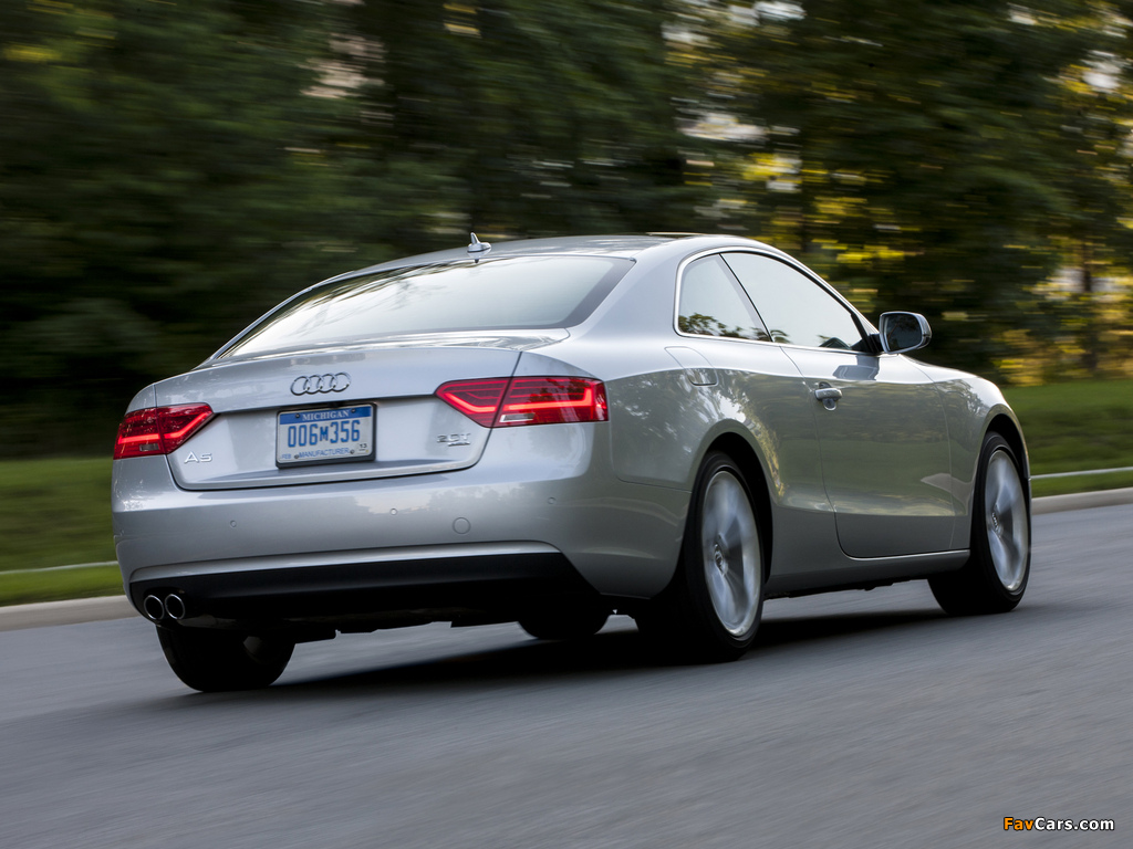 Audi A5 2.0T Coupe US-spec 2012 images (1024 x 768)