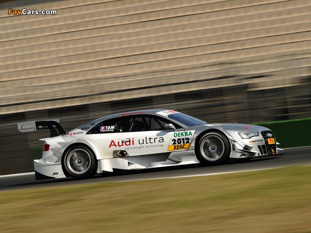 Audi A5 DTM Coupe 2012 images (640 x 480)