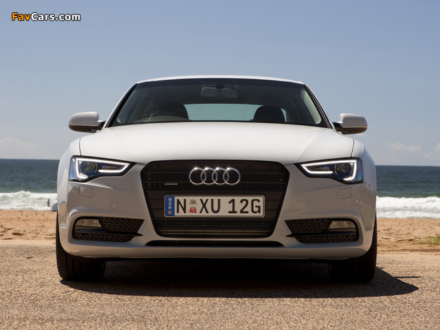 Audi A5 2.0T Coupe AU-spec 2012 images (640 x 480)