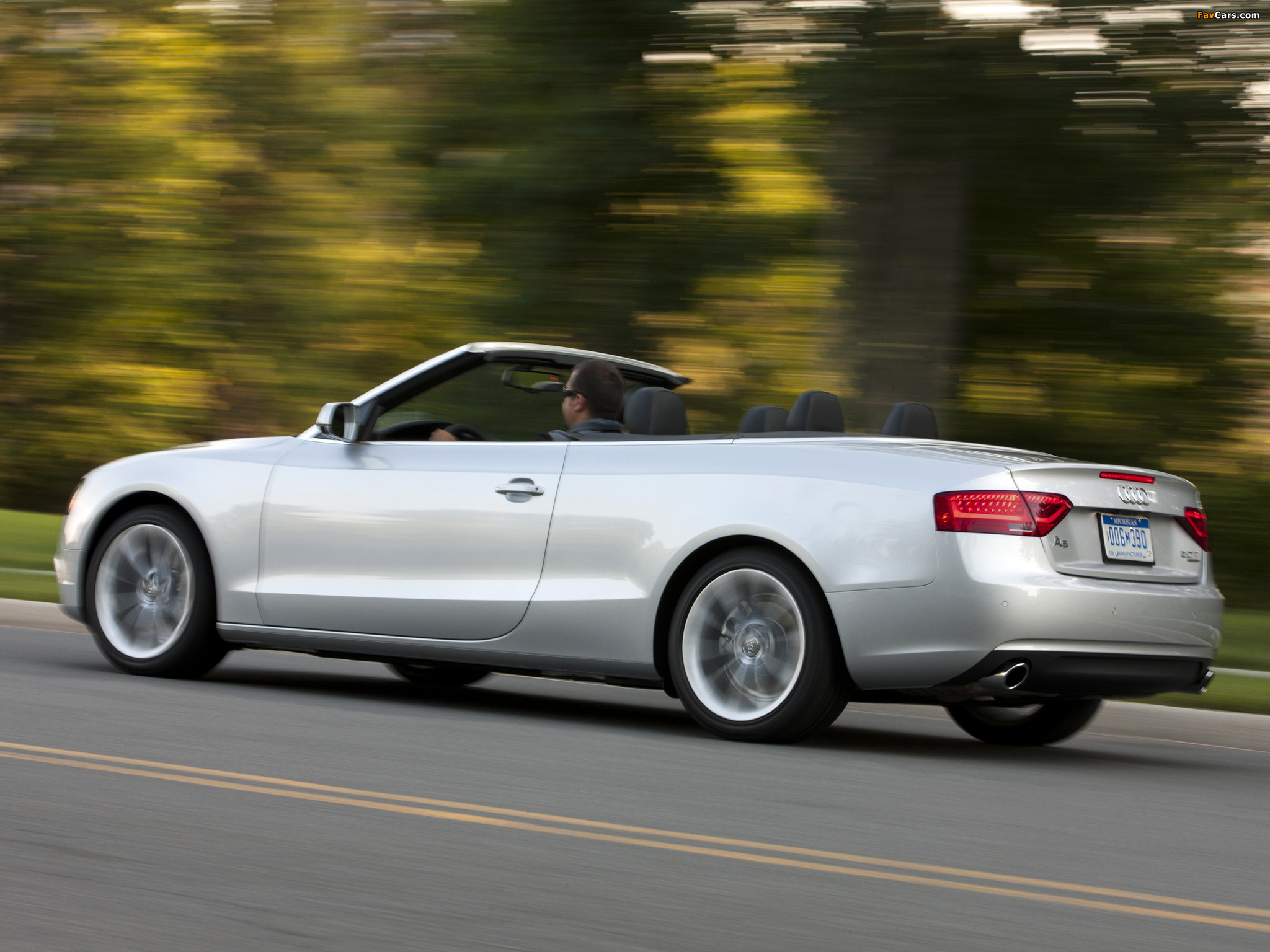 Audi A5 2.0T Cabriolet US-spec 2012 images (2048 x 1536)