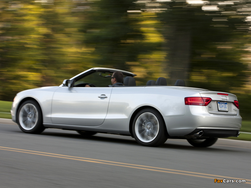 Audi A5 2.0T Cabriolet US-spec 2012 images (800 x 600)