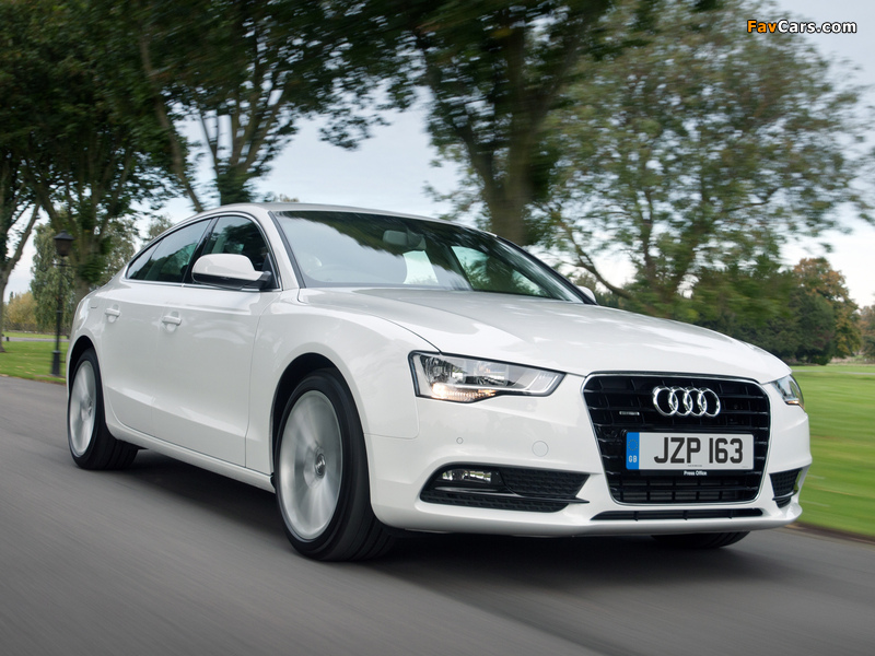 Audi A5 Sportback UK-spec 2012 photos (800 x 600)