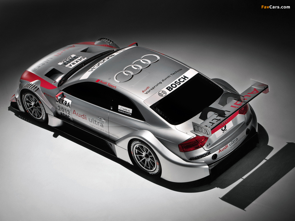 Audi A5 DTM Coupe Prototype 2012 pictures (1024 x 768)