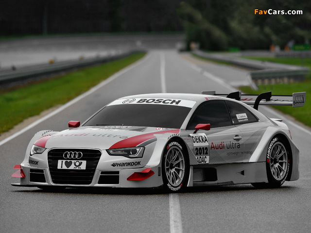 Audi A5 DTM Coupe Prototype 2012 pictures (640 x 480)