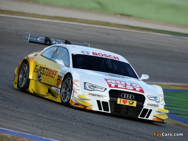 Audi A5 DTM Coupe 2012 wallpapers (640 x 480)