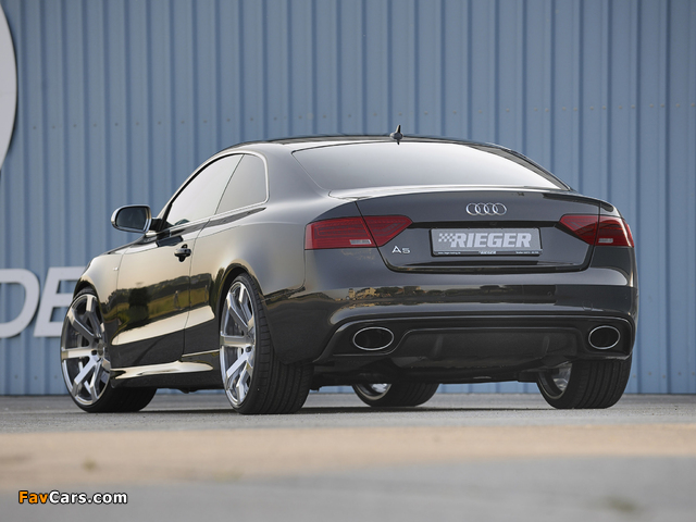 Rieger Audi A5 S-Line Coupe 2012 wallpapers (640 x 480)