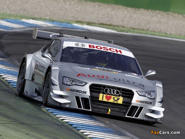 Audi A5 DTM Coupe 2012 wallpapers (640 x 480)